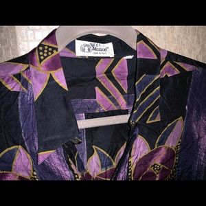 Missoni Silk Tribal Pattern Shirt #1